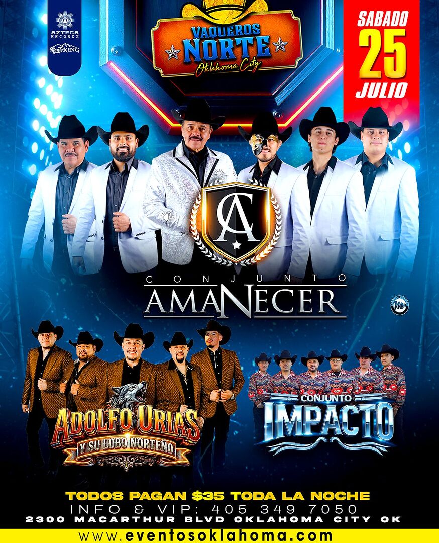 Conjunto Amanecer - Adolfo Urias y Su Lobo Norteno - Conjunto Impacto