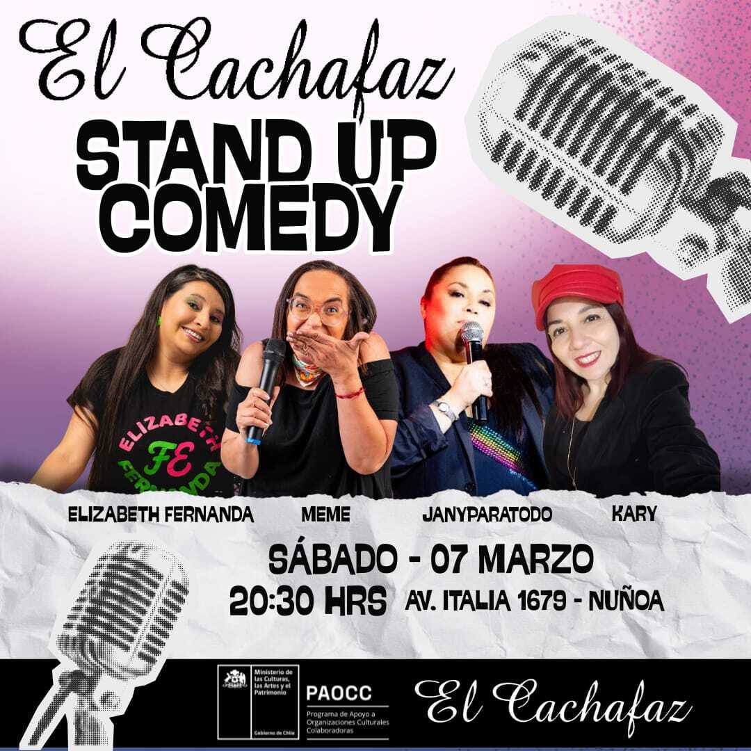 Show de Stand up-Comedy- Sábado 7 Marzo 20:30hrs