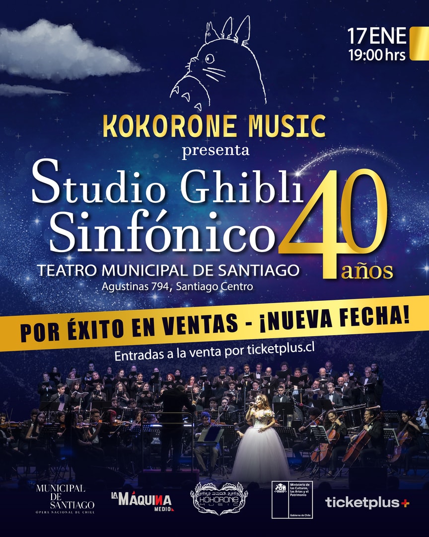 STUDIO GHIBLI SINFÓNICO · 40 AÑOS  por Kokorone Music