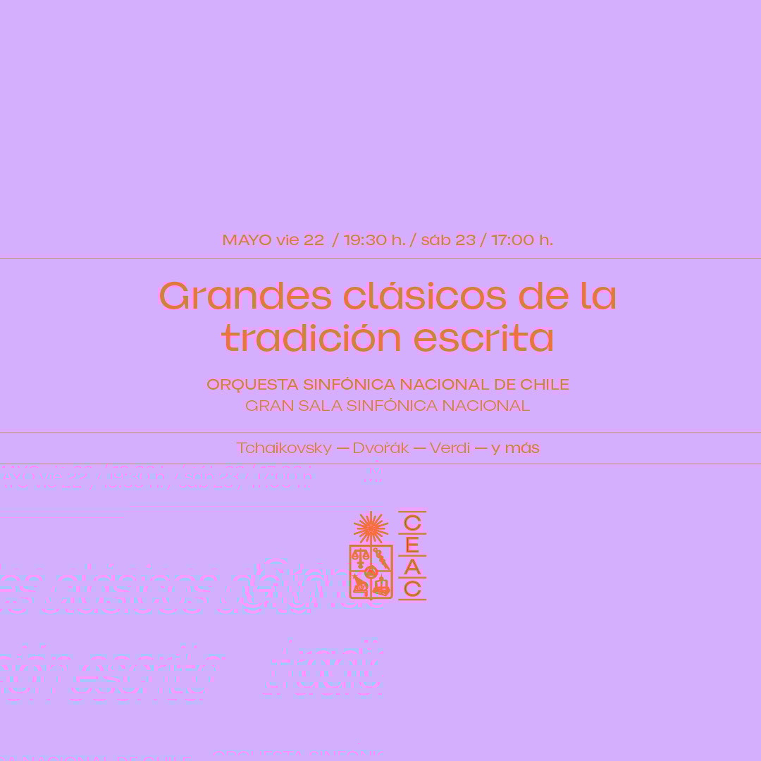 Concierto Familiar • Grandes clásicos de tradición escrita
