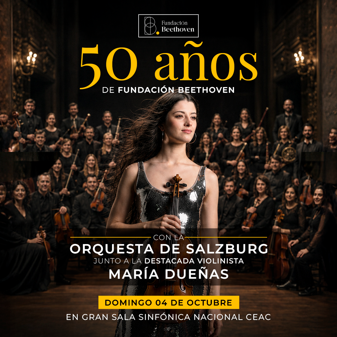 Concierto Internacional de Conmemoración de los 50 años de historia de la Fundación Beethoven