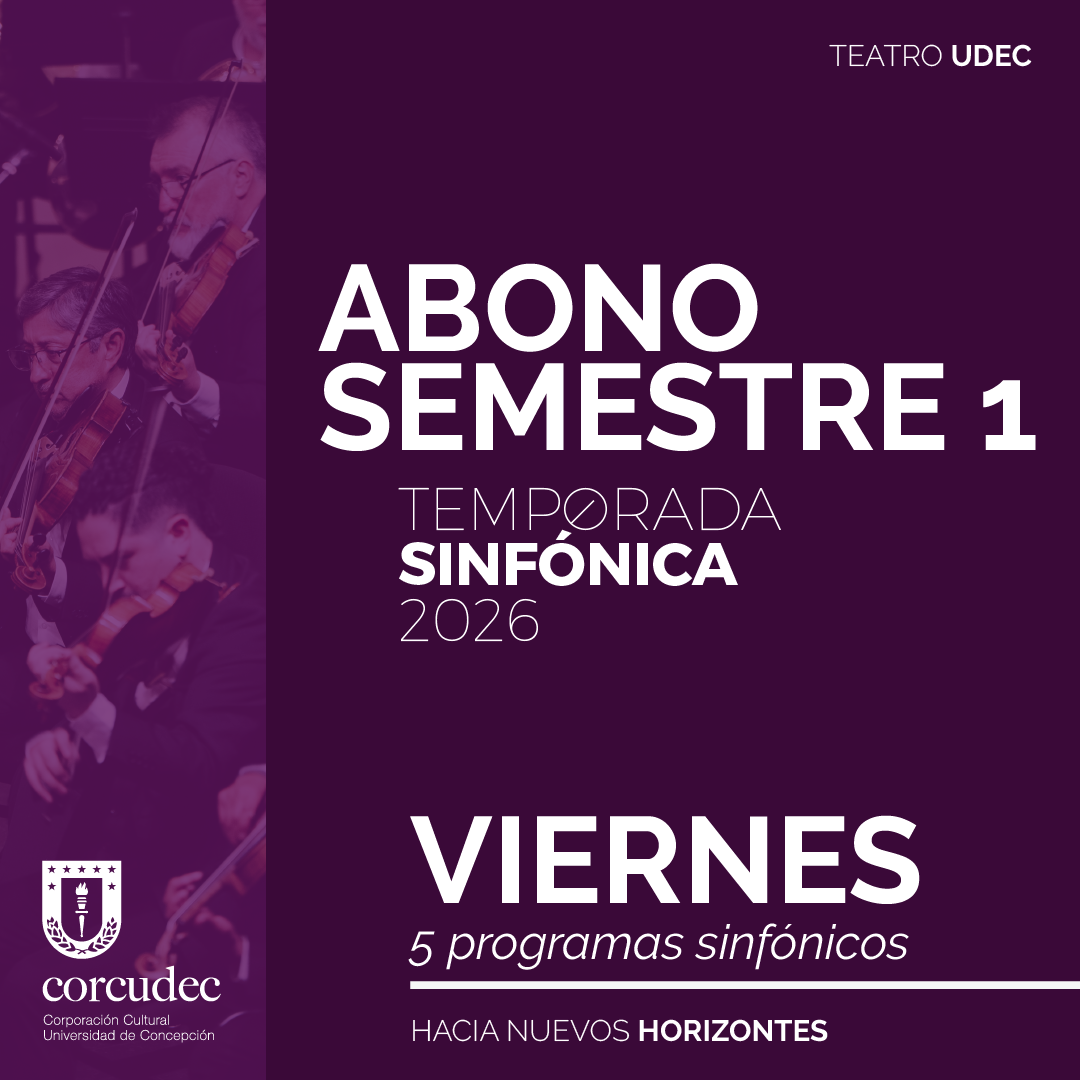 Abono Semestre 1 - Temporada Sinfónica 2026 - VIERNES