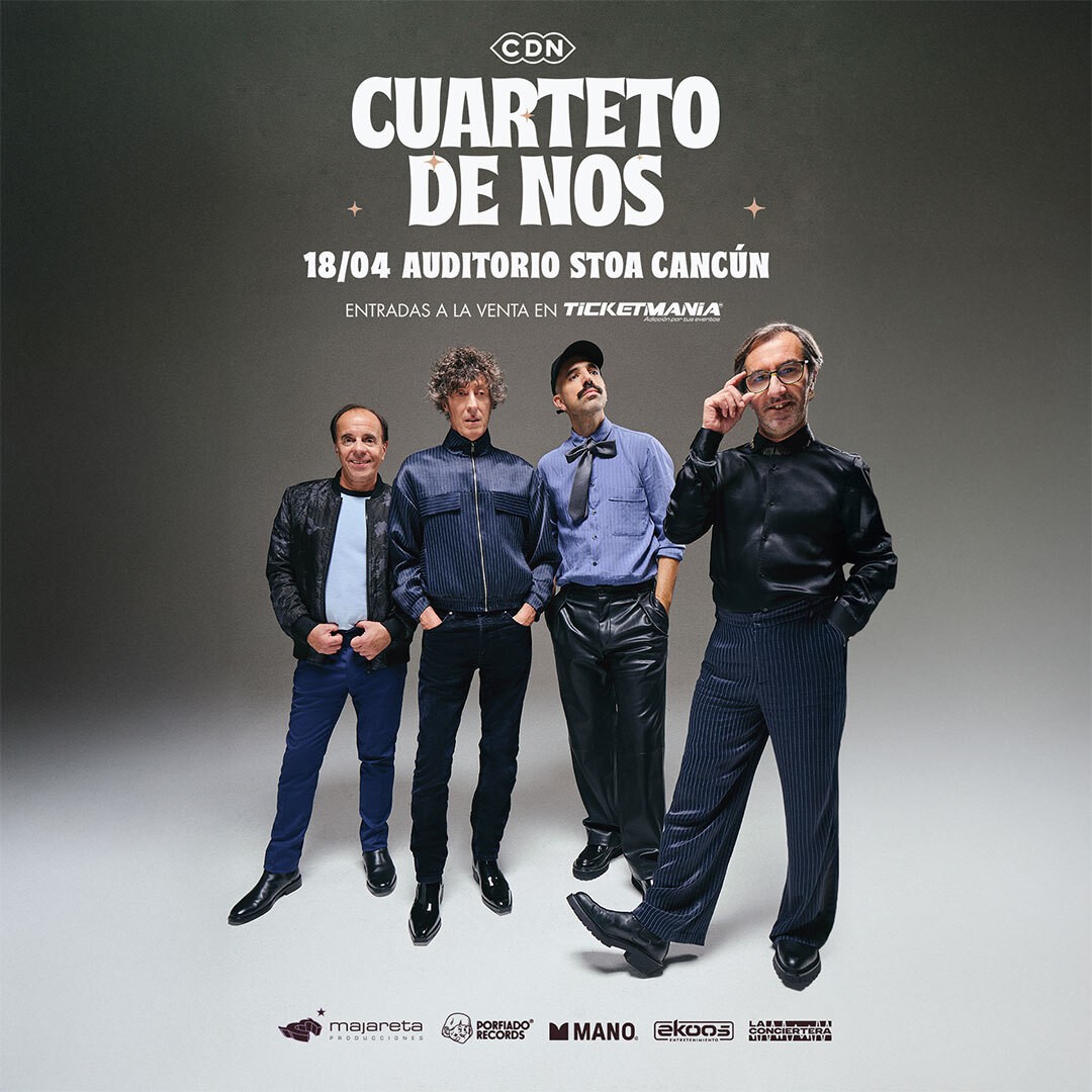 Cuarteto de Nos en Cancún