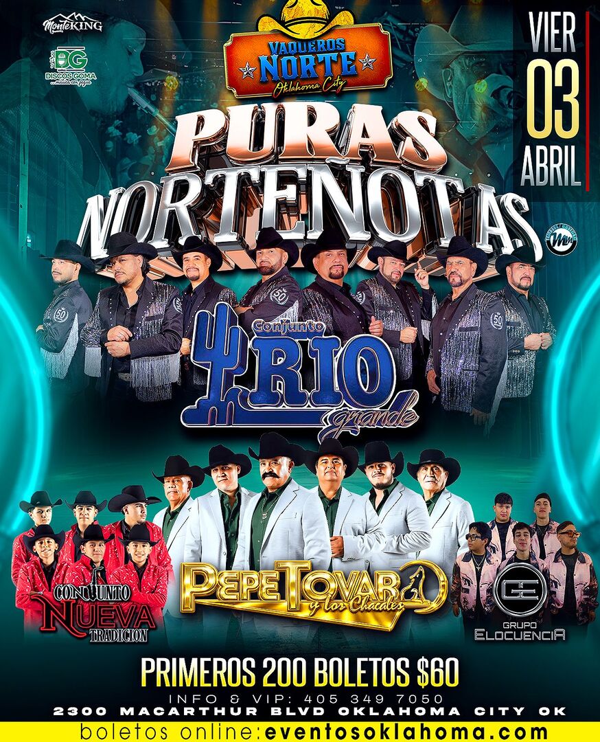 Conjunto Rio Grande - Pepe Tovar Y sus Chacales - Conjunto Nueva Tradicion - Grupo Elocuencia