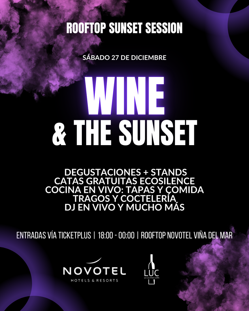 EXPO WINE AND THE SUNSET – NOVOTEL VIÑA DEL MAR