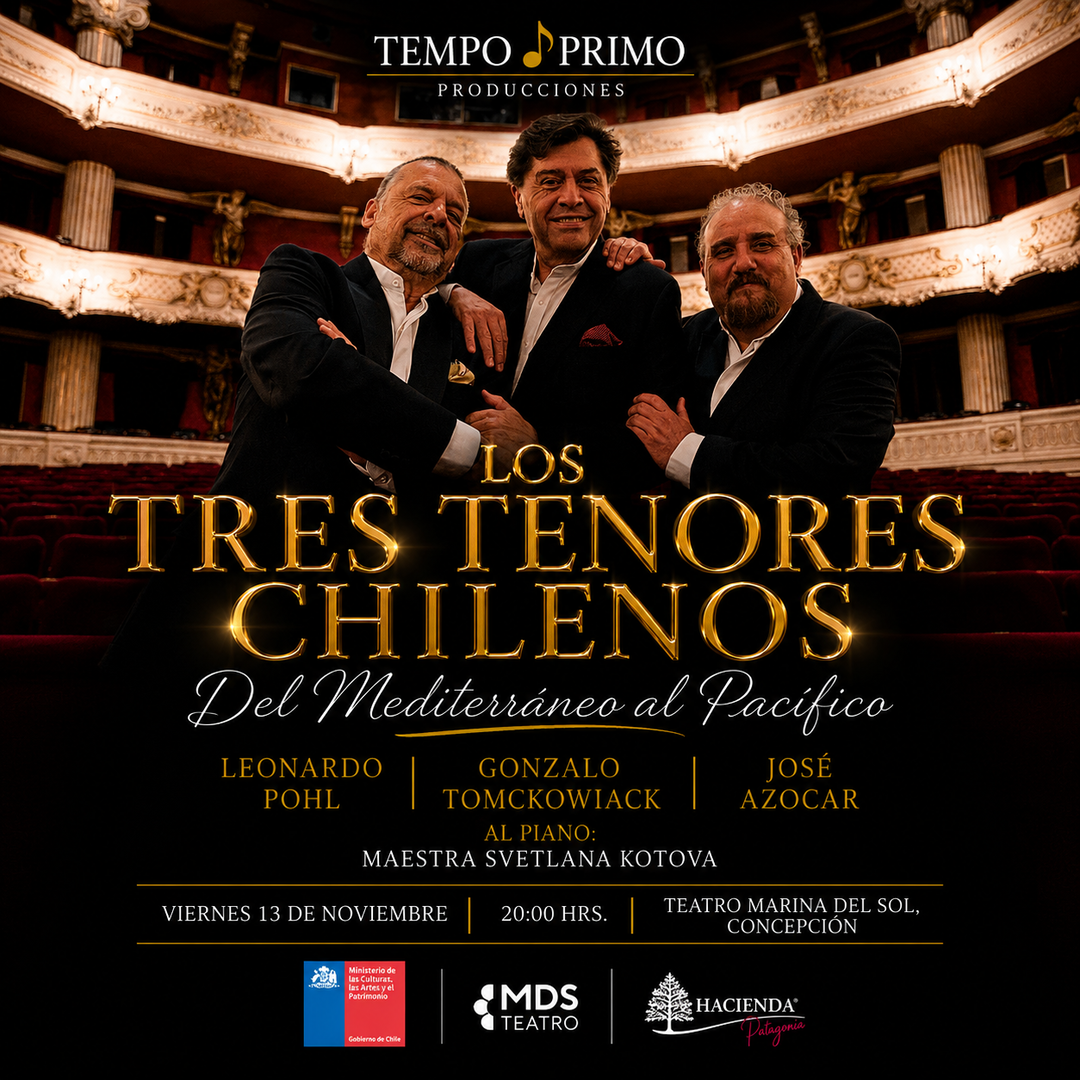 Los Tres Tenores Chilenos - Del Mediterráneo al Pacífico