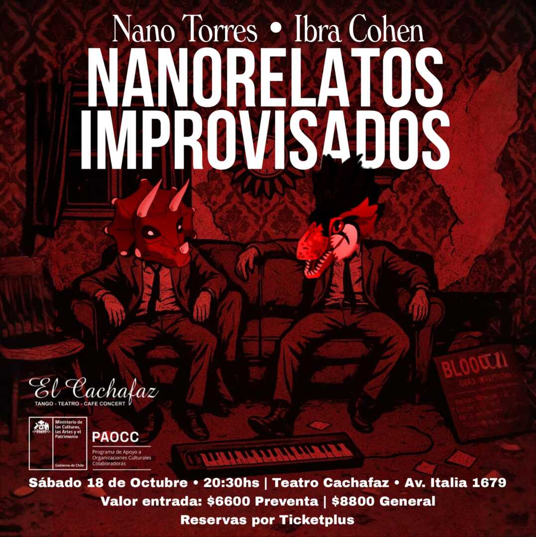 Show de Impro- Nano Relatos - sábado 18 de Octubre 20:30 hrs