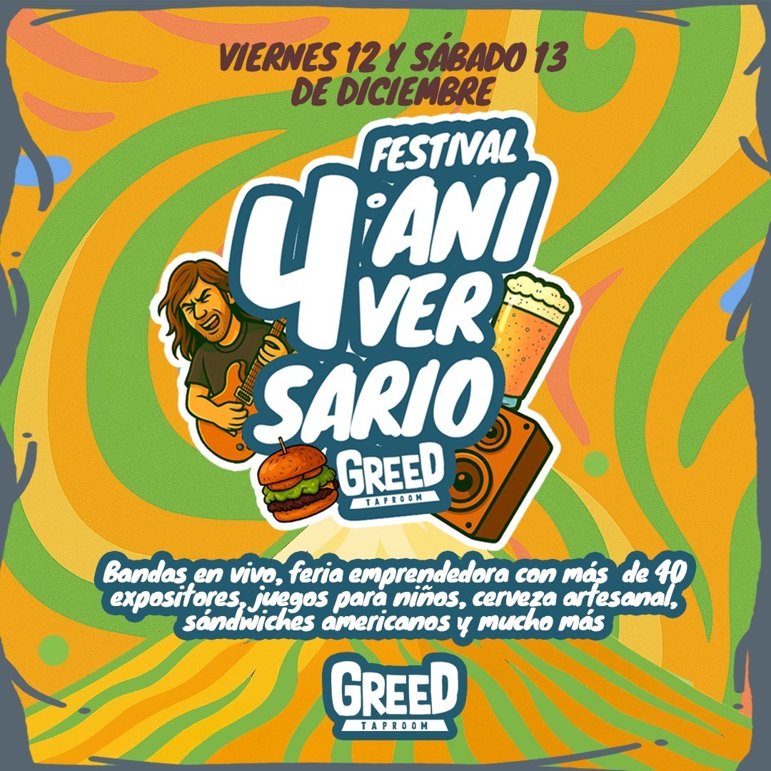 Festival Aniversario Greed 2025