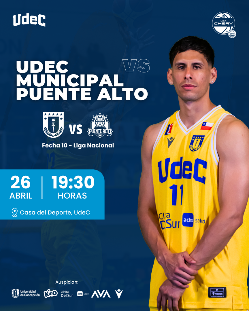 CD UdeC vs CD Municipal Puente Alto - LNB - Liga Chery de Apertura by Cecinas Llanquihue