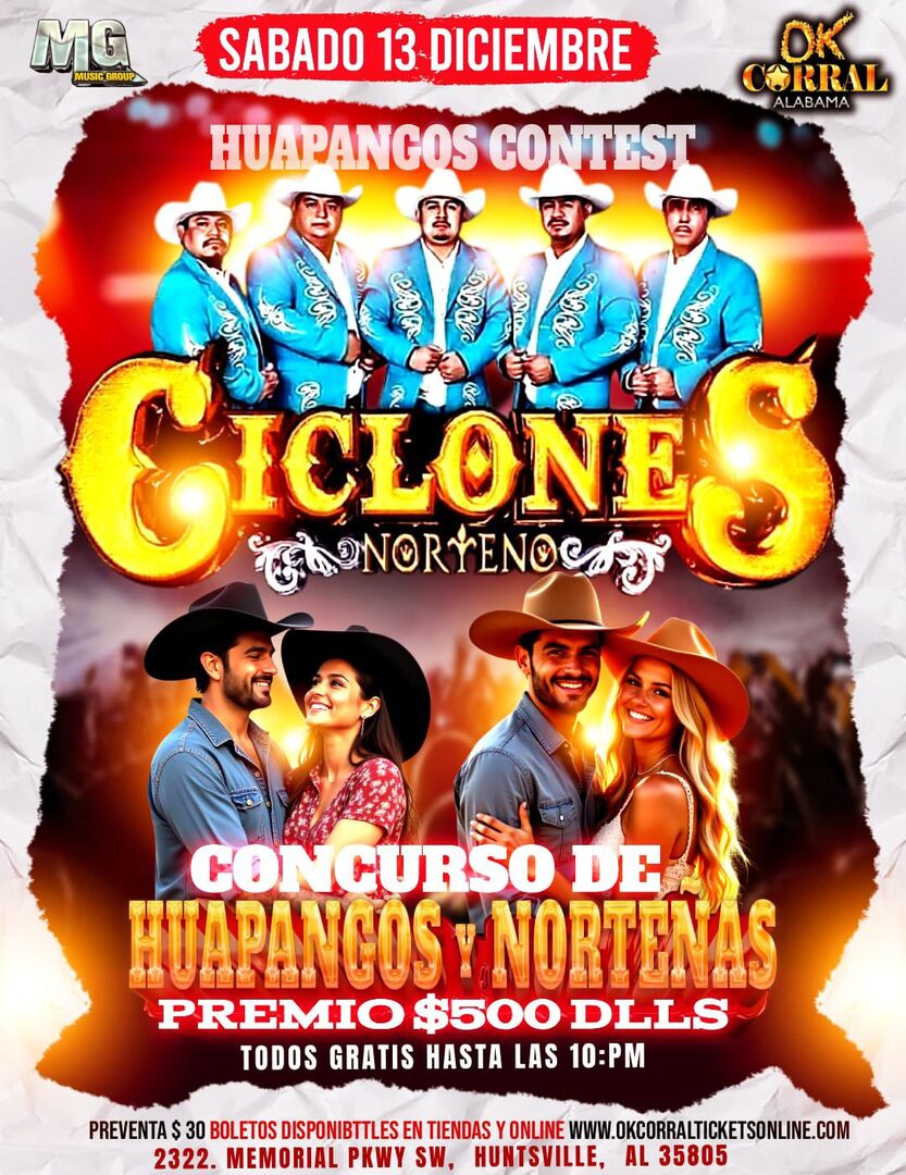 Ciclones Norteno-Huapangos Contest