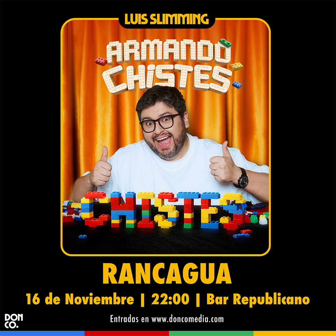 Luis Slimming / Rancagua / Bar Republicano / 16 de Noviembre / 22:00 hrs