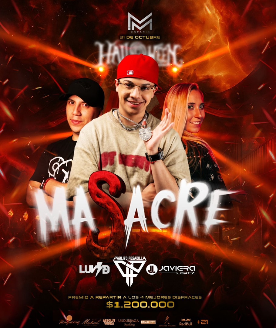 MUNDO ESPACIO presenta MASACRE “HALLOWEEN”