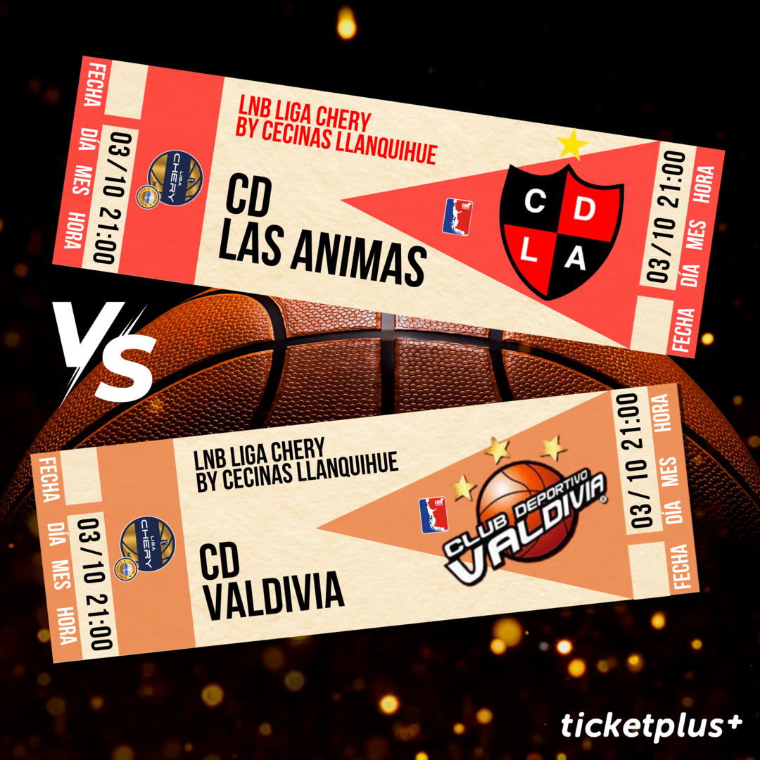 CD Las Animas vs Club Deportivo Valdivia /  LNB / Liga Chery By Cecinas Llanquihue