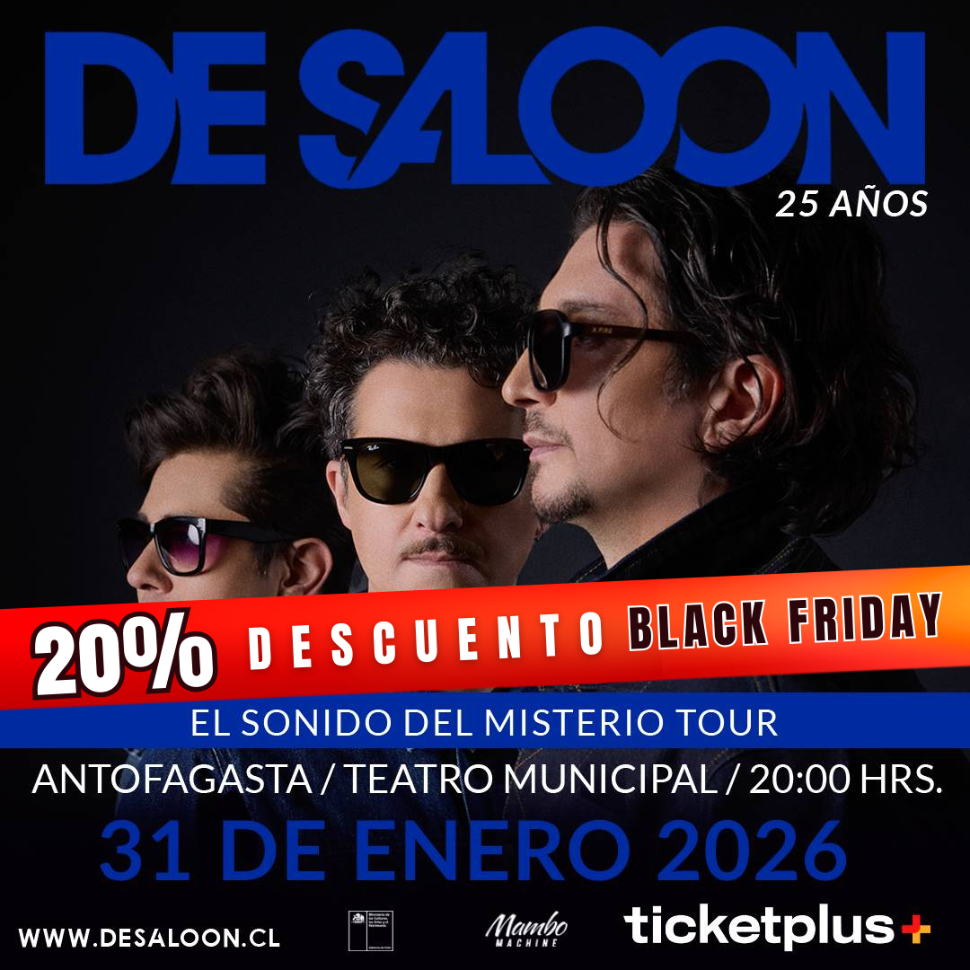 DE SALOON -  EL SONIDO DEL MISTERIO TOUR