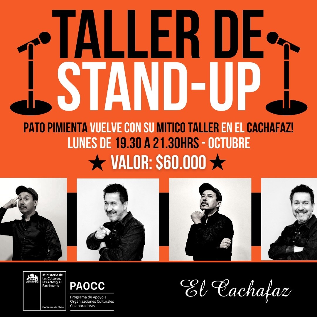 Show Stand Up Comedy Taller Pato Pimienta