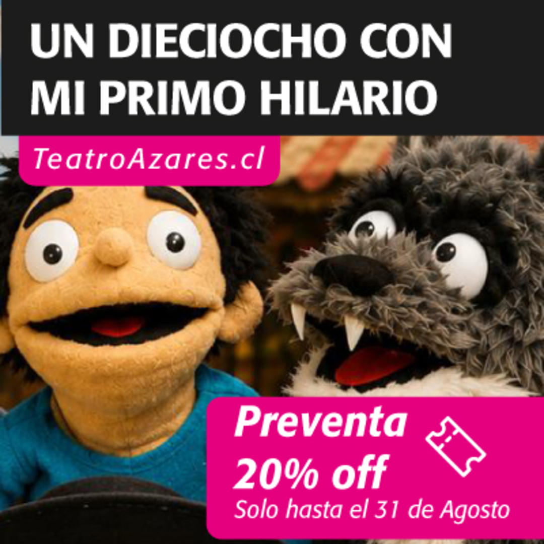 UN DIECIOCHO CON MI PRIMO HILARIO- CICLO DE TÍTERES PARA LA FAMILIA 2026