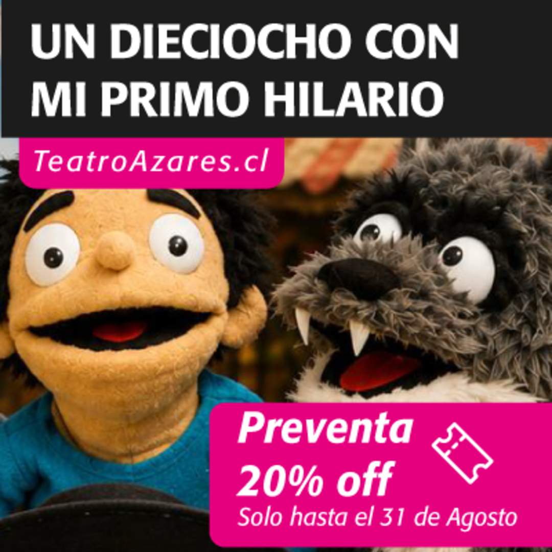 UN DIECIOCHO CON MI PRIMO HILARIO- CICLO DE TÍTERES PARA LA FAMILIA 2026