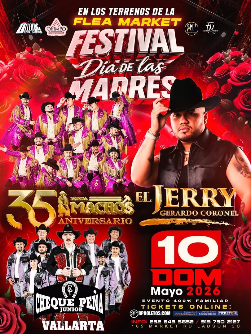 Banda Machos-Gerardo Coronel "El Jerry"-Cheque Peña Junior-Terrenos De La Flea Market-Ladson SC