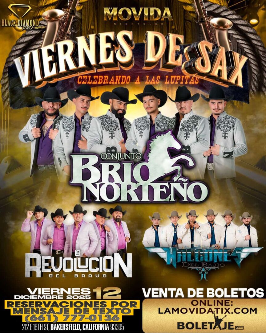 Conjunto Brio Norteno-Revolucion del Bravo-Halcones del Bajio