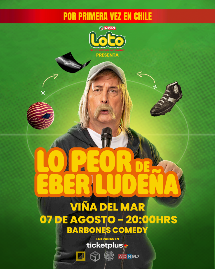 EBER LUDUEÑA EN CHILE / 7 DE AGOSTO VIÑA DEL MAR