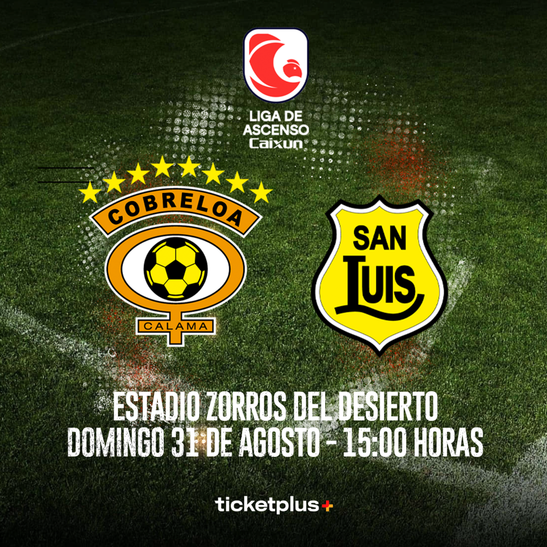 Cobreloa vs San Luis  / Liga de Ascenso Caixun 2025 / Fecha 23