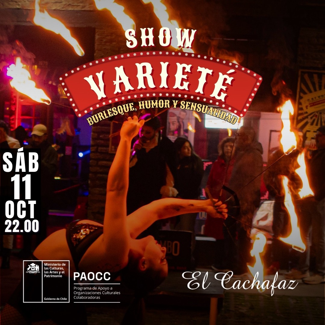 Variete Sabado 11 de Octubre 22 hrs