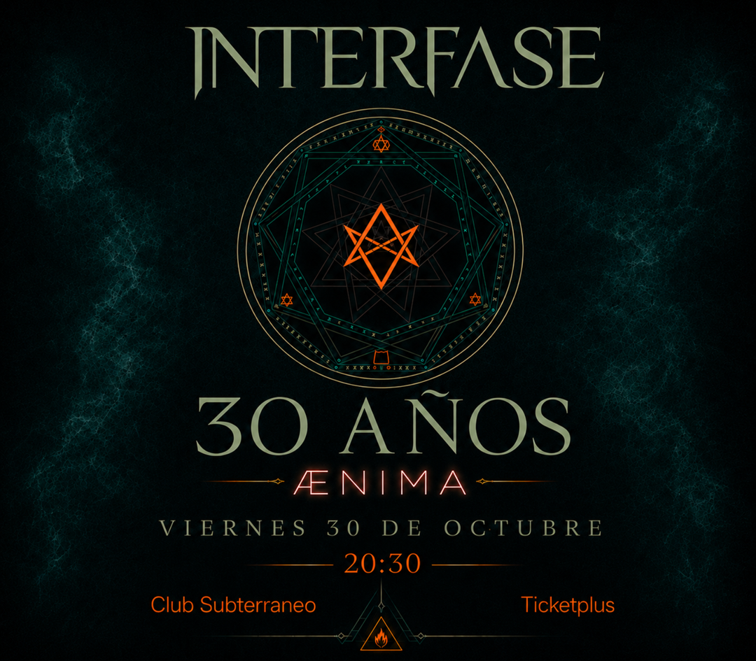 INTERFASE ★ VIERNES 30 OCTUBRE ★ Club Subterráneo