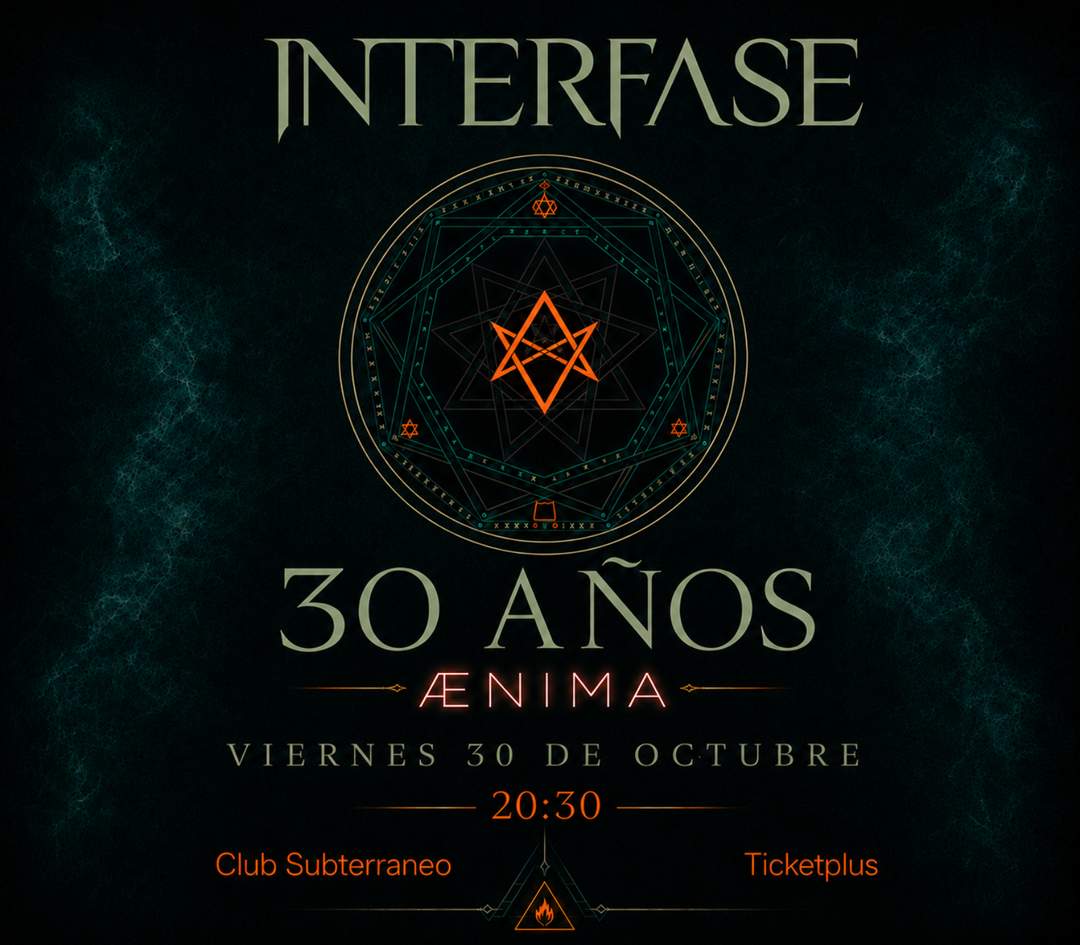 INTERFASE ★ VIERNES 30 OCTUBRE ★ Club Subterráneo
