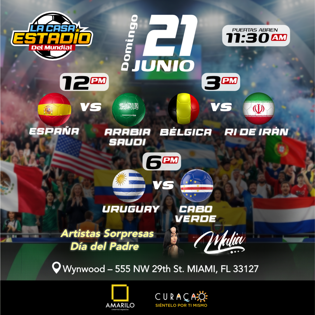 LA CASA ESTADIO DEL MUNDIAL - España vs Arabia Saudí & Belgica vs Ri de Irán & Uruguay vs Cabo Verde