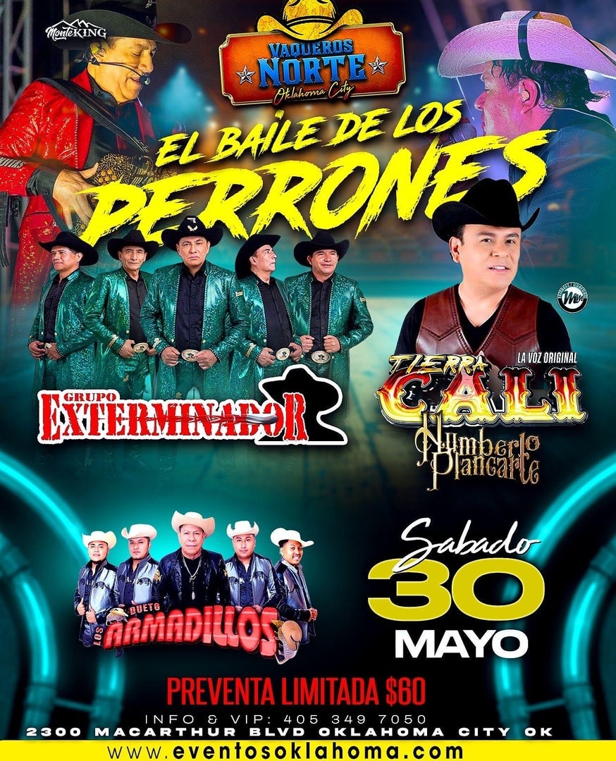 El Baile de los Perrones-Grupo Exterminador-Tierra Cali de Humberto Plancarte-Dueto Los Armadillos-Vaqueros Norte