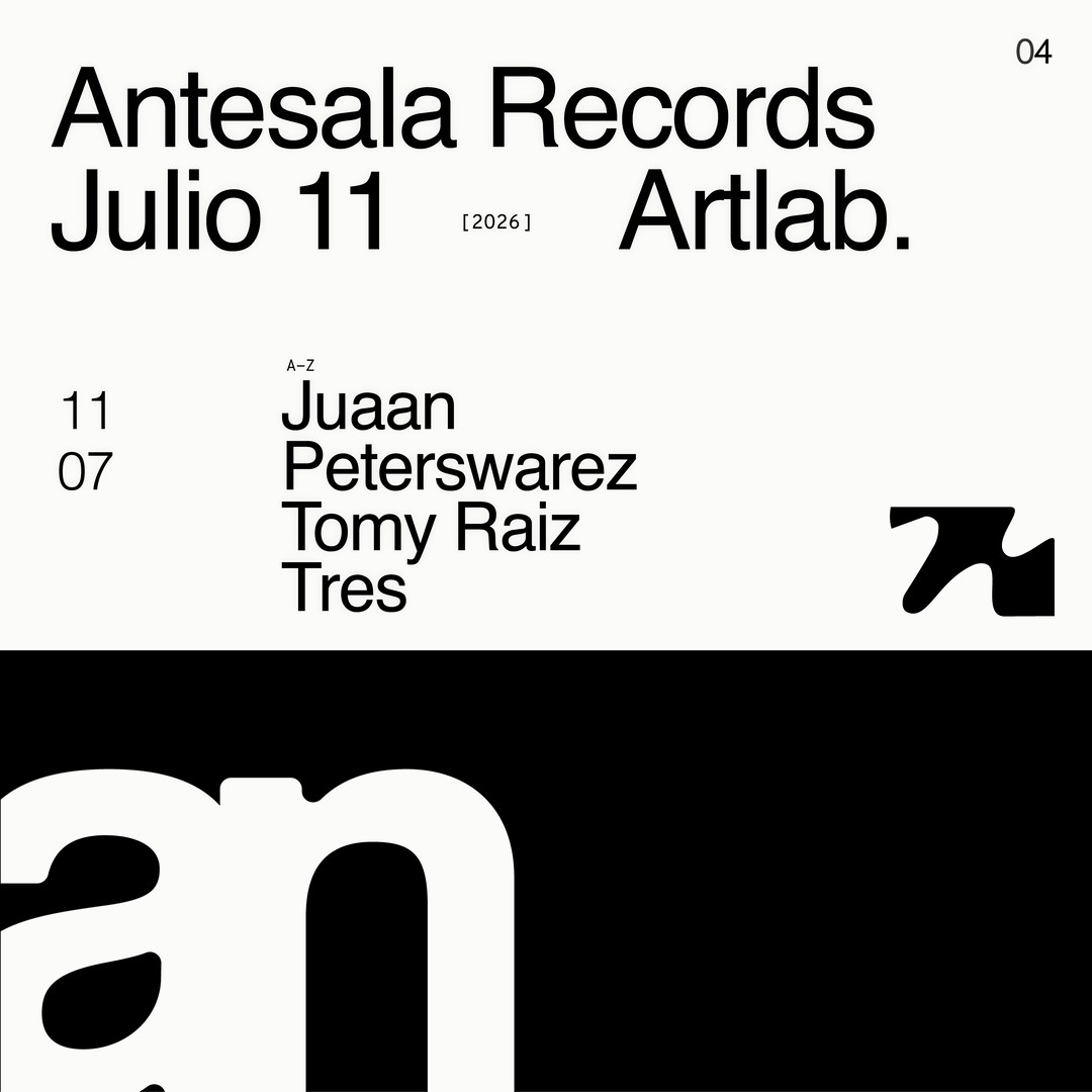 ANTESALA 04 presenta: JUAAN + PETERSWAREZ B2B TOMY RAIZ + TRES