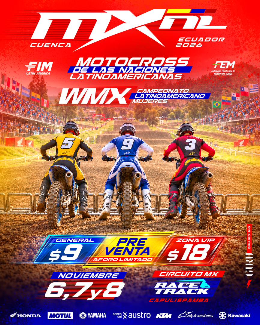 MOTOCROSS DE LAS NACIONES AMERICANAS - CUENCA
