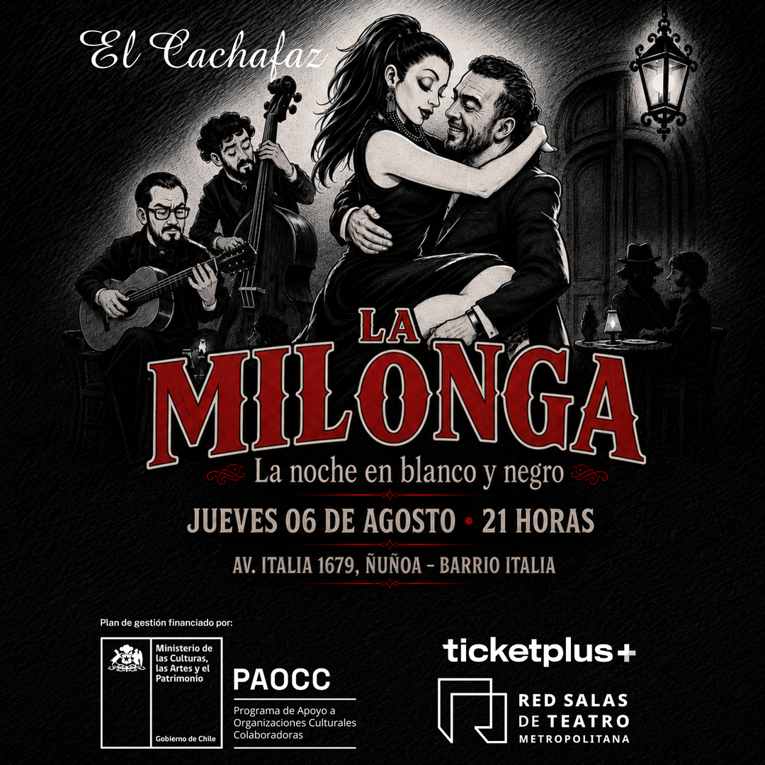 Milonga Jueves 6 Agosto21hrs 