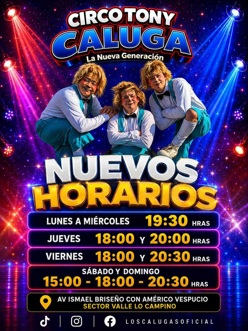 Circo Tony Caluga 2026