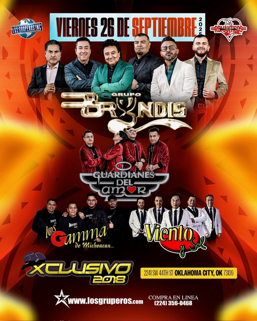 Grupo Bryndis-Los Guardianes del Amor-Los Gamma-Viento y Sol-Exclusivo2018
