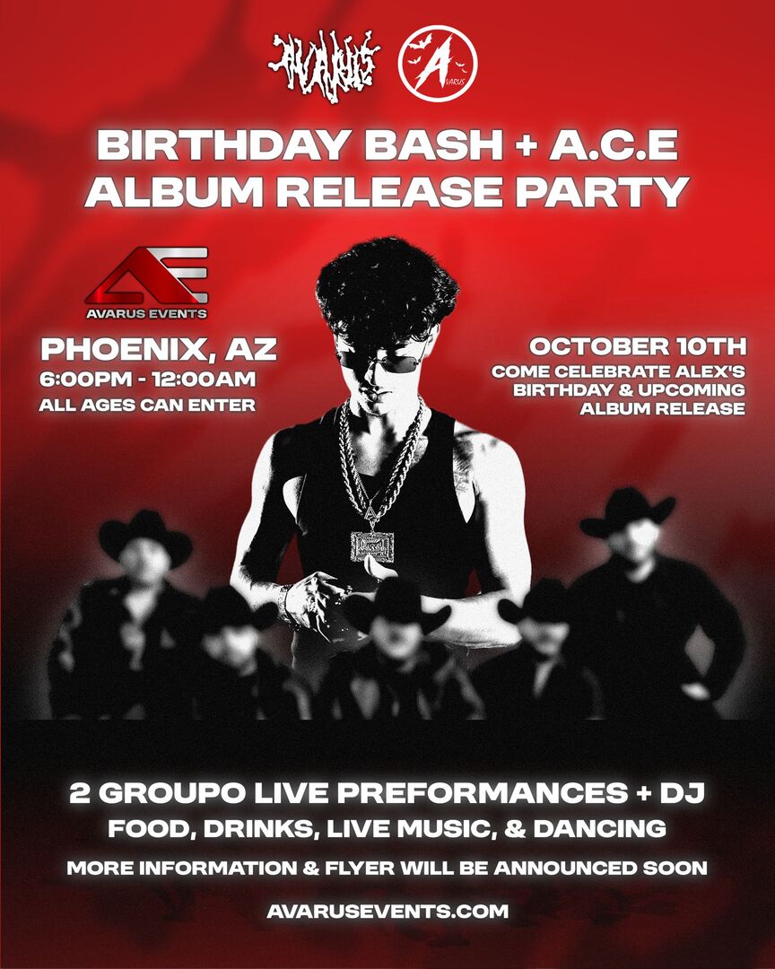 Birtday Bash + A.C.E. Album Release Party