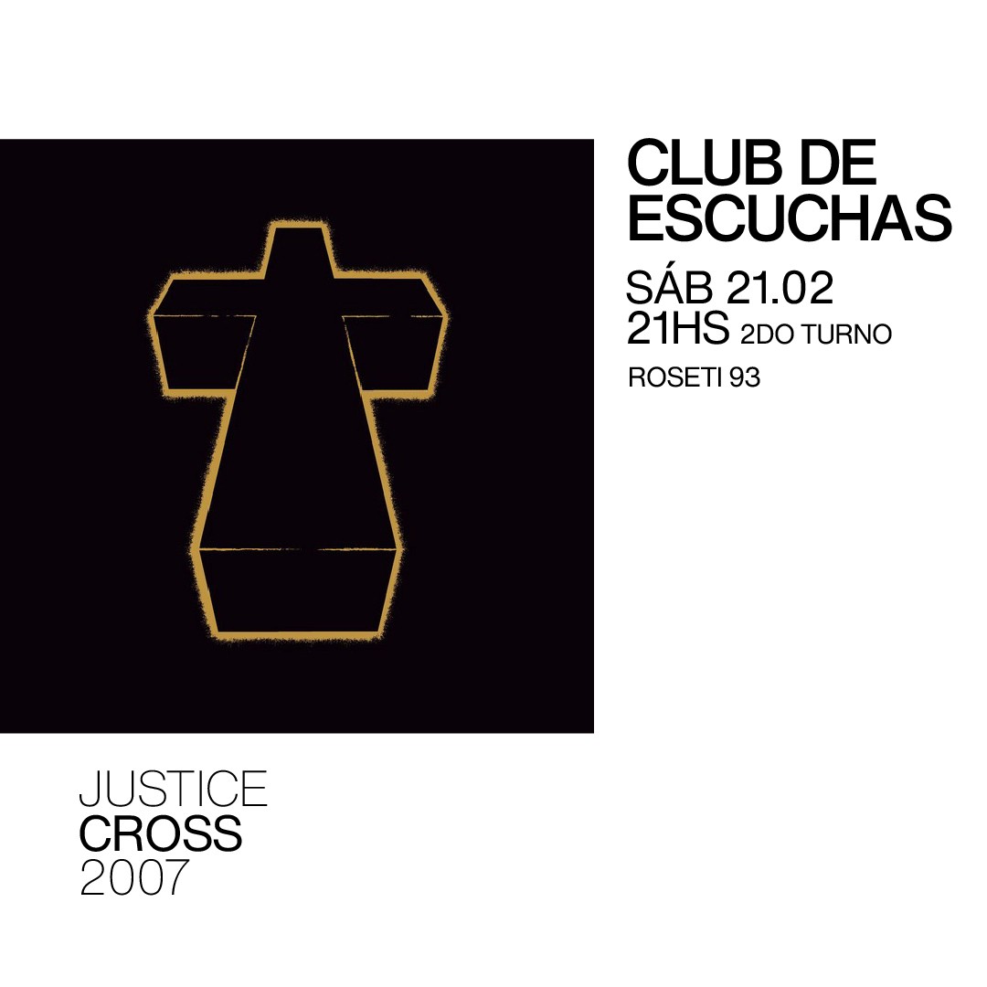 Club de Escuchas - Justice - Cross (2007)