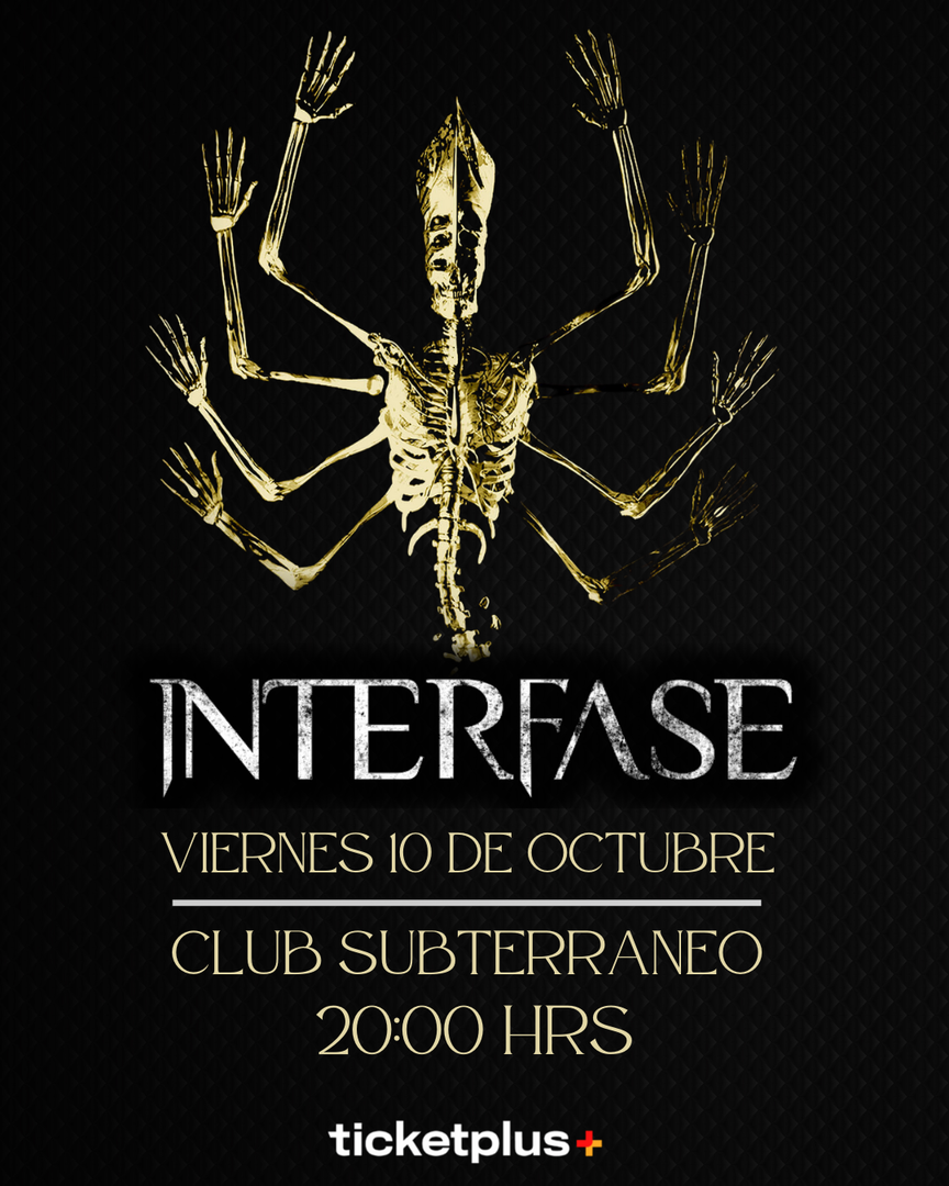 INTERFASE ★ VIERNES 10 OCTUBRE ★ Club Subterráneo