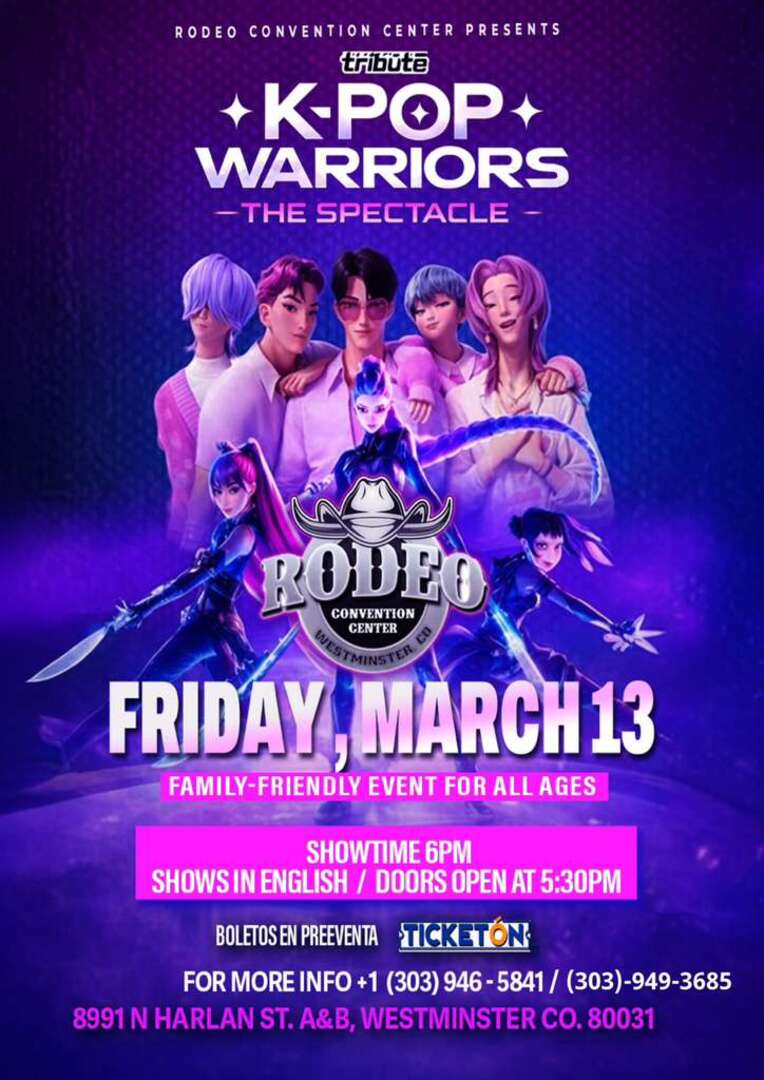 K-POP WARRIORS THE SPECTACLE-TRIBUTO-RODEO CONVENTION