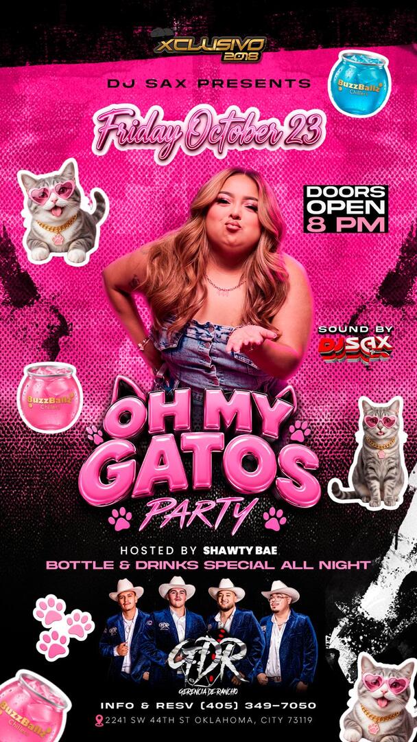 Oh My Gatos Party Hosted By Shawty Bae