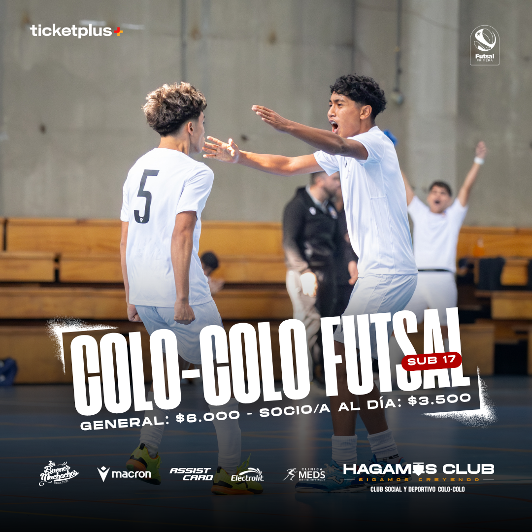 Futsal SUB 17 - Fecha 9 CSD Colo-Colo vs Deportes Santa Cruz