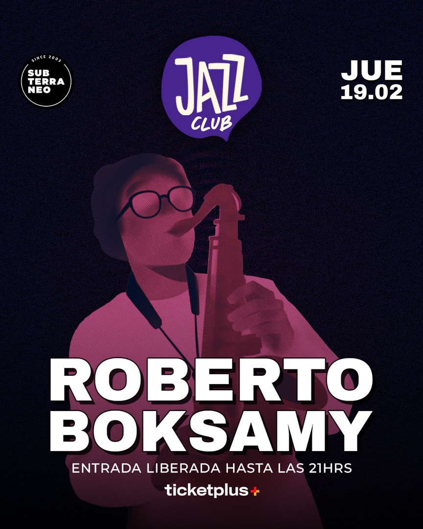 JAZZ CLUB 🎵 JUEVES 19 FEBRERO ★ Club Subterráneo 
