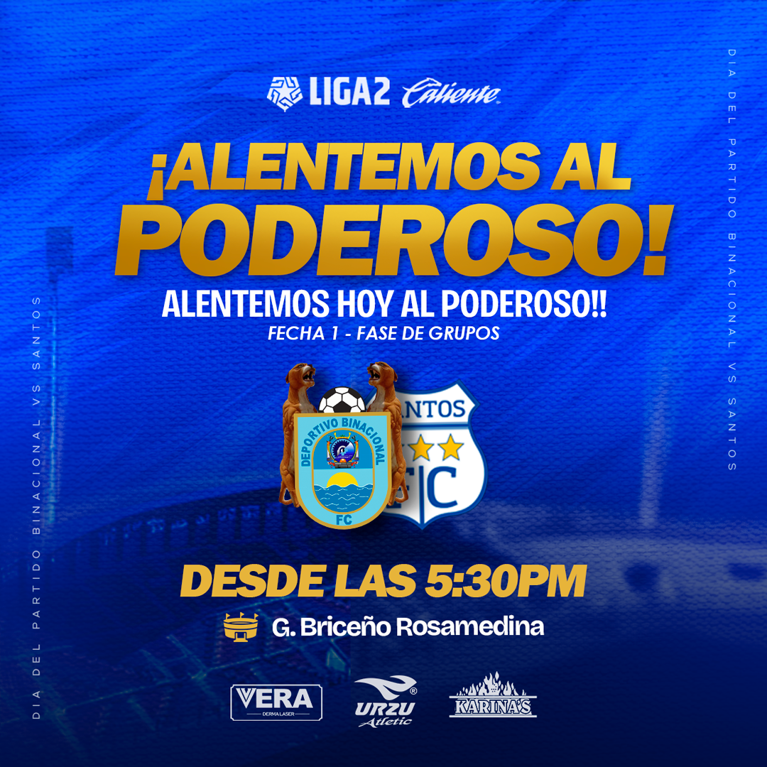 BINACIONAL FC Vs SANTOS FC