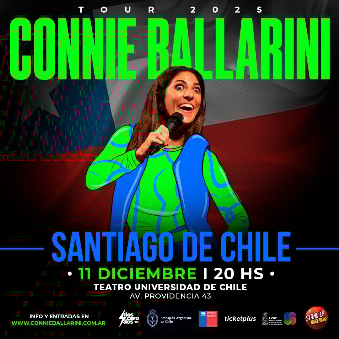 CONNIE BALLARINI TOUR 2025 Función Dic. | Santiago de Chile