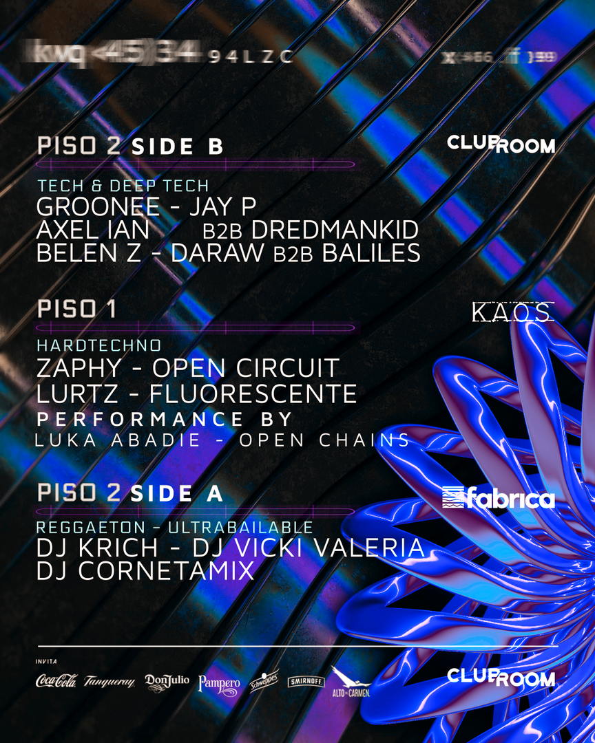 Clubroom Presenta @ Viernes 15 Mayo