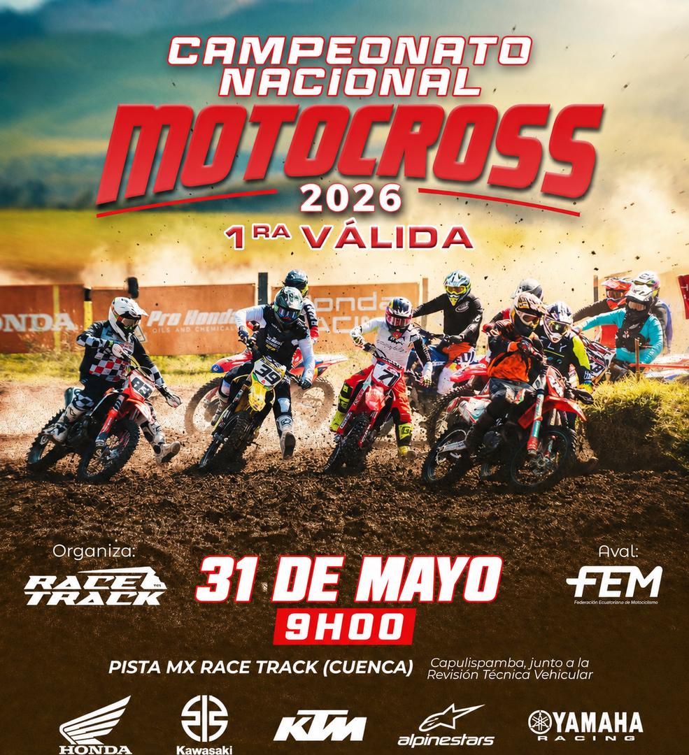 CAMPEONATO NACIONAL DE MOTOCROSS - CUENCA