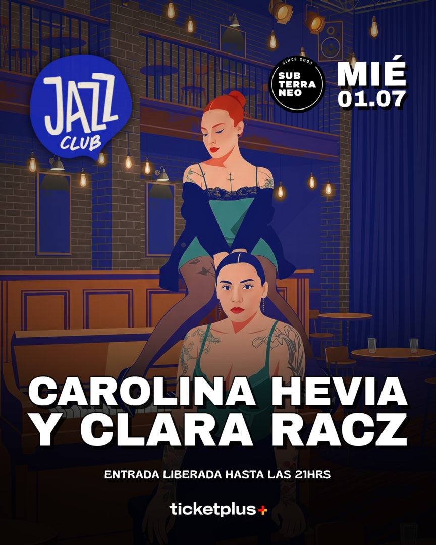 JAZZ CLUB 🎵 MIÉRCOLES 01 JULIO ★ Club Subterráneo