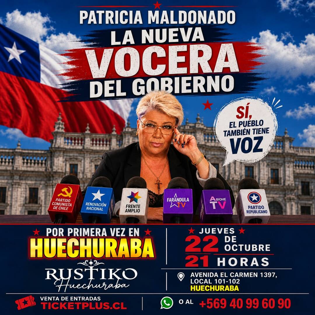 PATRICIA MALDONADO LA NUEVA VOCERA DE GOBIERNO - HUECHURABA