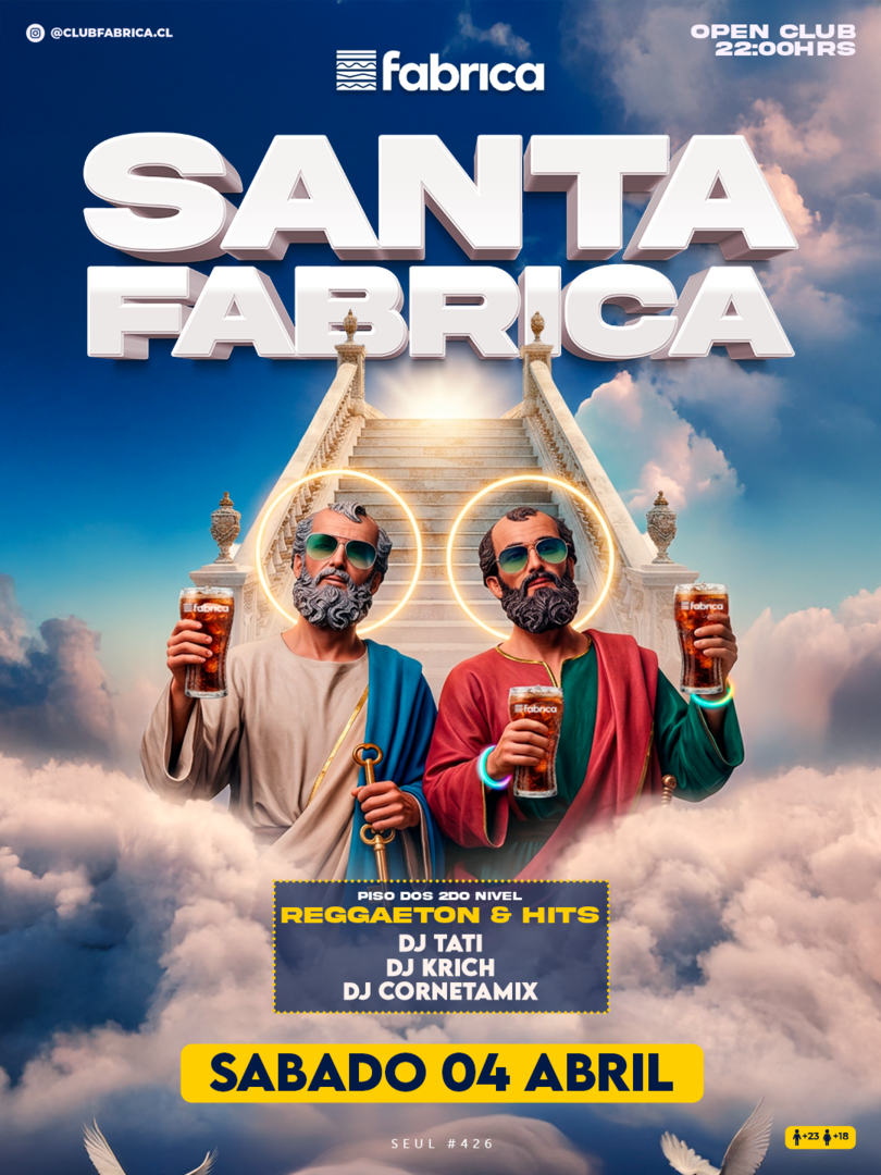 Club Fabrica Presenta @ Sábado 04 Abril