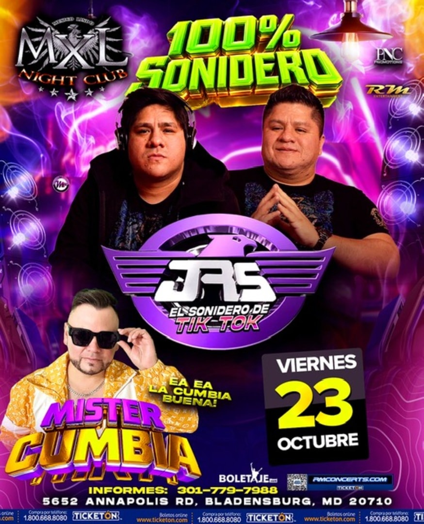 Juniors El Sonidero de Tik Tok-Mister Cumbia-MXL Nightclub